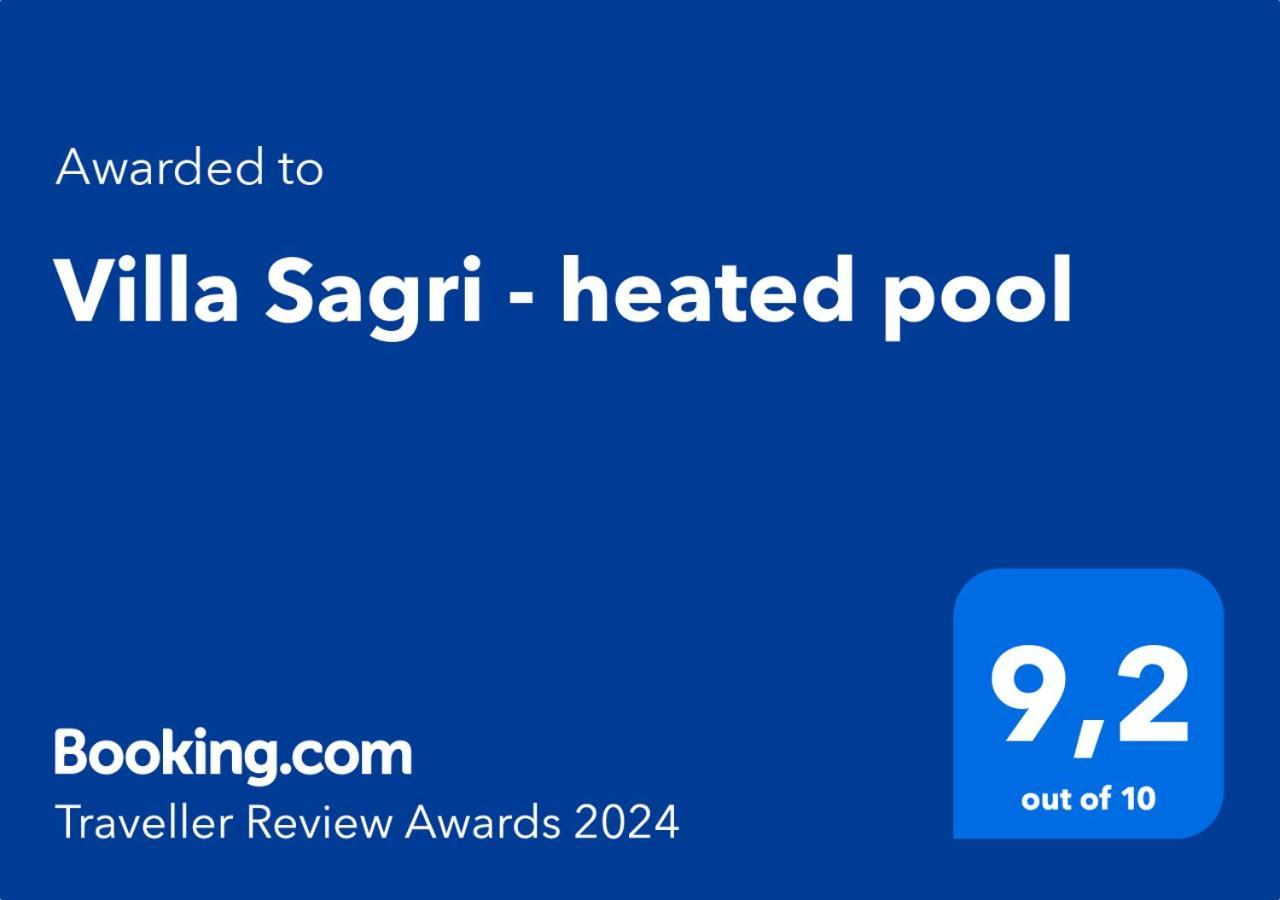 Villa Sagri - Heated Pool Zagrici Экстерьер фото